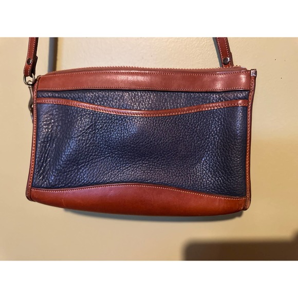 Dooney and Bourke Vintage Blue Leather Duck Small Crossbody - Picture 7 of 7